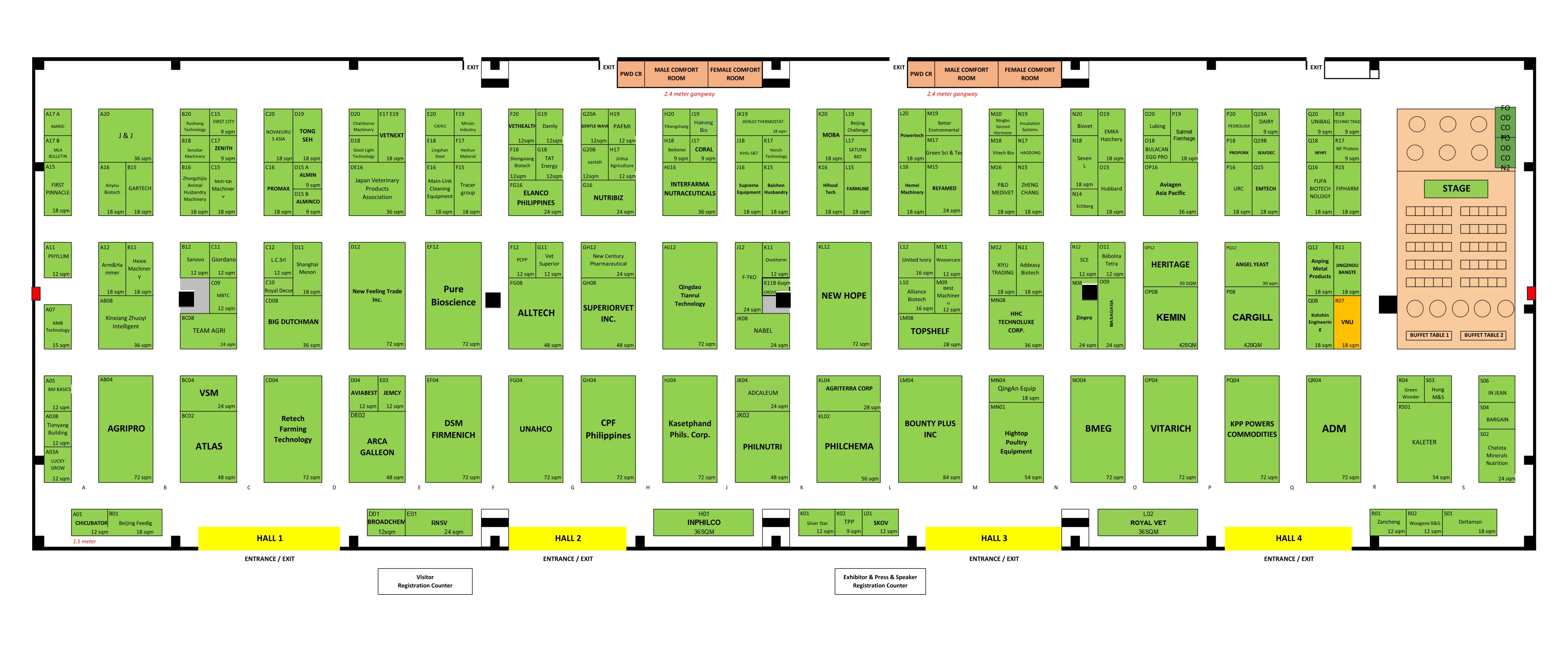 ILDEX Philippines Floorplan